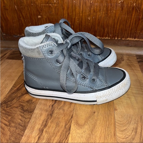 junior converse high tops size 5